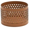 Nereide 45 Round Brown Leather Basket #1