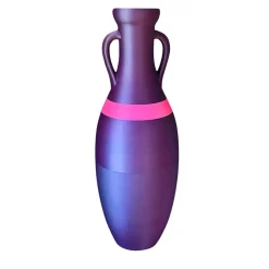 New Giant Giulio Cesare Purple And Fucsia Outdoor Amphora