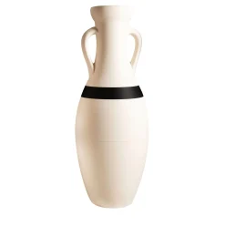 New Giant Giulio Cesare White And Black Amphora
