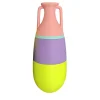 New Giant Teodosio Yellow Purple Light Blue And Pink Amphora