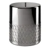NEW YORK WASTE BASKET - SILVER