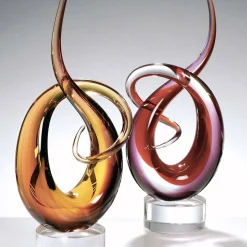 Nodus Orange Sculpture