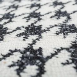 Noir Hand Knotted Rug by Vimar 1991