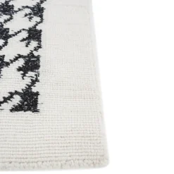 Noir Hand Knotted Rug by Vimar 1991