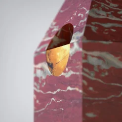 Nostalgia Red Marble Jewelry Box