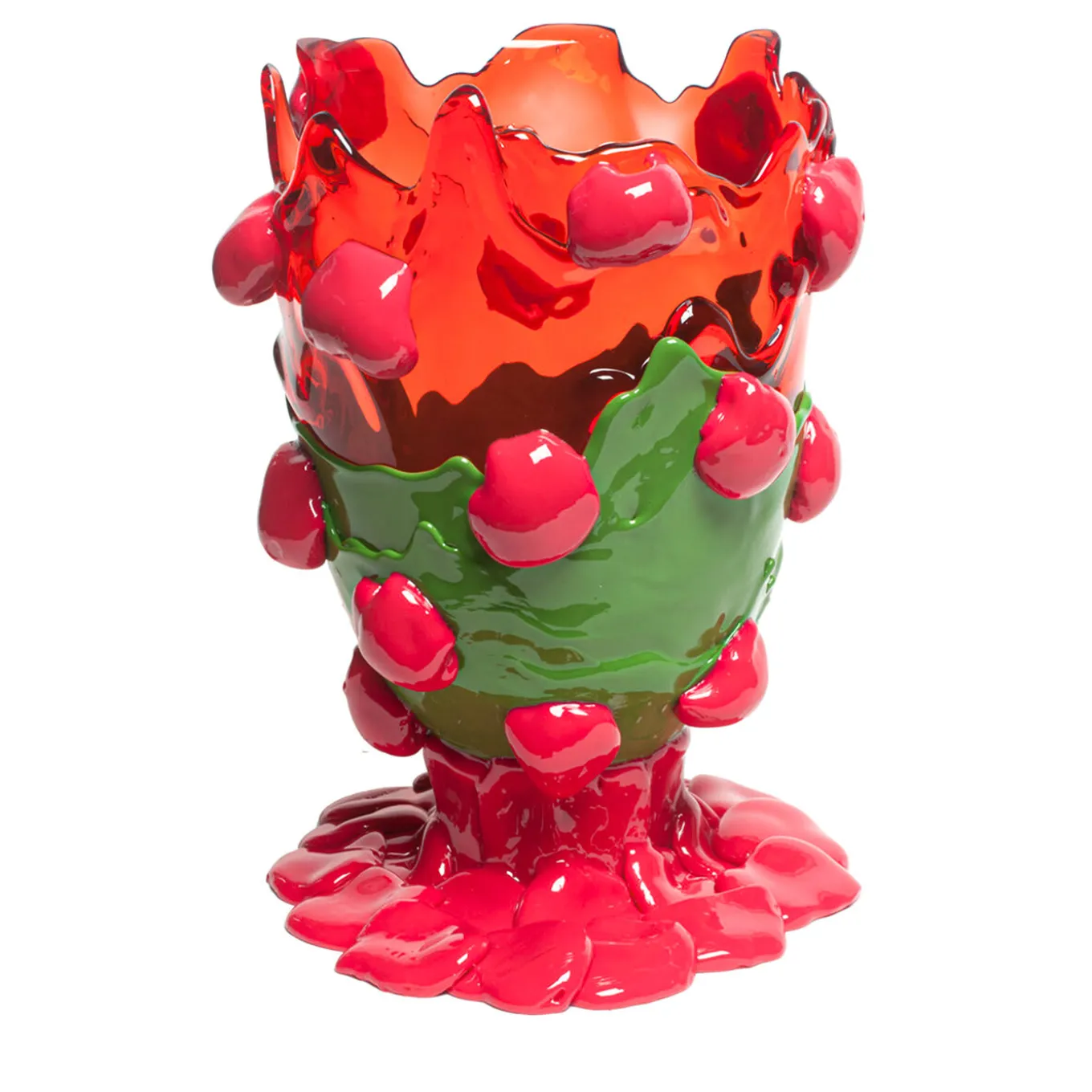 Nugget Extracolor Large Vase by Gaetano Pesce