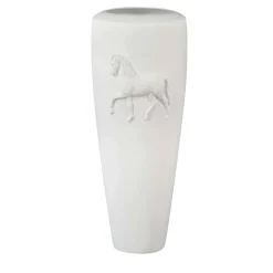 Obice Horse White Vase