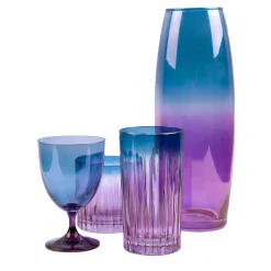 Ogorek Purple-To-Blue Vase