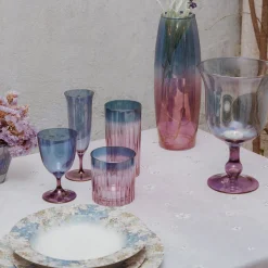 Ogorek Purple-To-Blue Vase