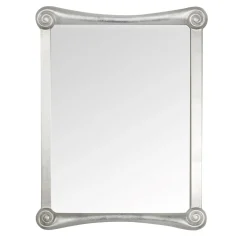 Olimpia Rectangular Silver Mirror