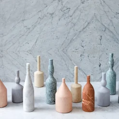 Omaggio a Morandi Sculpture in Cipollino Marble