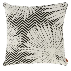 Ombre Black & White Cushion