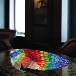 Onda Impression Murano Glass Centerpiece by Andrea Orso