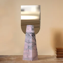 Ophelia Portuguese Pink Table Mirror