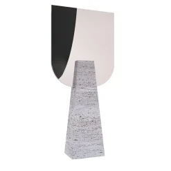 Ophelia Travertine Table Mirror