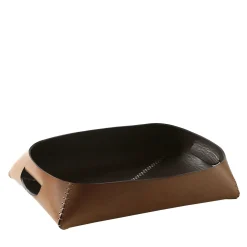 Organic Philippe Vide Poche with Handles by Claude Bouchard