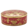 Oriente Italiano Rubrum Large Trinket Round Box