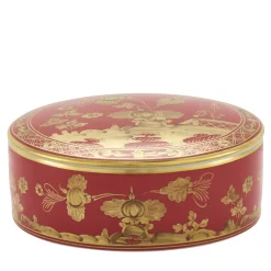 Oriente Italiano Rubrum Large Trinket Round Box