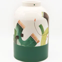 Orizon Roller Polychrome Ceramic Vase