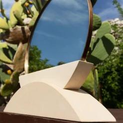 Orizzonte Tabletop Mirror by Apospersano