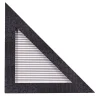 ORU Collection Charred Wood Triangle Wall Decor