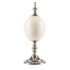 Ostrich Egg Check Decorative Sculpture #1