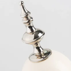 Ostrich Egg Check Decorative Sculpture #2