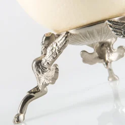 Ostrich Egg Decorative Sculpture