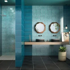 Ot Palau Oceano Blue Set of 24 Square Tiles