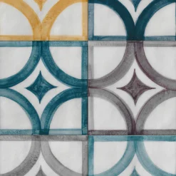 Ot Puntaldia Mustard Set of 24 Square Tiles