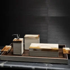 Ottavia Rectangular Beige Box