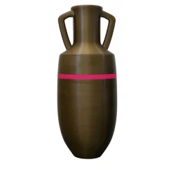 Ottaviano XL Bronze And Fucsia Amphora