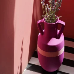 Ottaviano XL Fucsia And Red Amphora