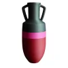 Ottaviano XL Red Fucsia And Green Amphora
