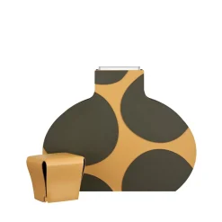 Otto 1.1 Olive and Mustard Decorative Vase