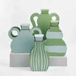 Otto Blue Sky/Eucalyptus Vase by Gianpaolo Venier