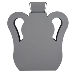 Otto Gray/Black Vase by Gianpaolo Venier