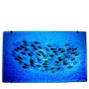 Pacific Backlit Murano Glass Decorative Panel