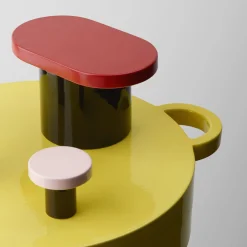 Paesaggi Round Polychrome Sculpture by Nathalie Du Pasquier