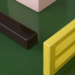 Paesaggi Square Polycrhome Sculpture by Nathalie Du Pasquier