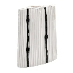 Paesaggio 18 #2 White Decorative Vase by Nino Basso