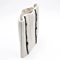 Paesaggio 18 #2 White Decorative Vase by Nino Basso