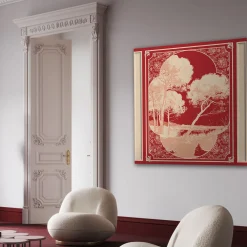 Paesaggio 1 Renaissance Gold Wall Art