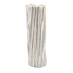 Paesaggio 21 White Decorative Vase by Nino Basso