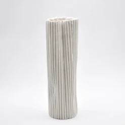 Paesaggio 21 White Decorative Vase by Nino Basso