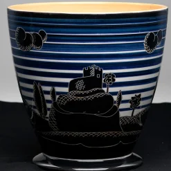 Paesaggio Umbro Handmade Ceramic Vase