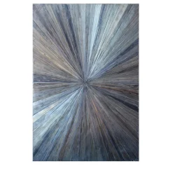 Paille Intarsio Ethereal Straw and Wood Decorative Panel