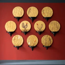 Palme Gold Decorative Plate