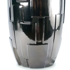 Panoplia Titanium Ceramic Decorative Vase