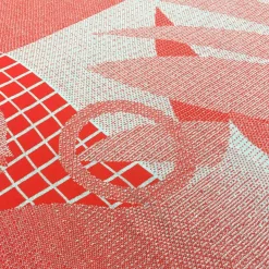 Panoramica II Merino Wool Throw Blanket by Serena Confalonieri